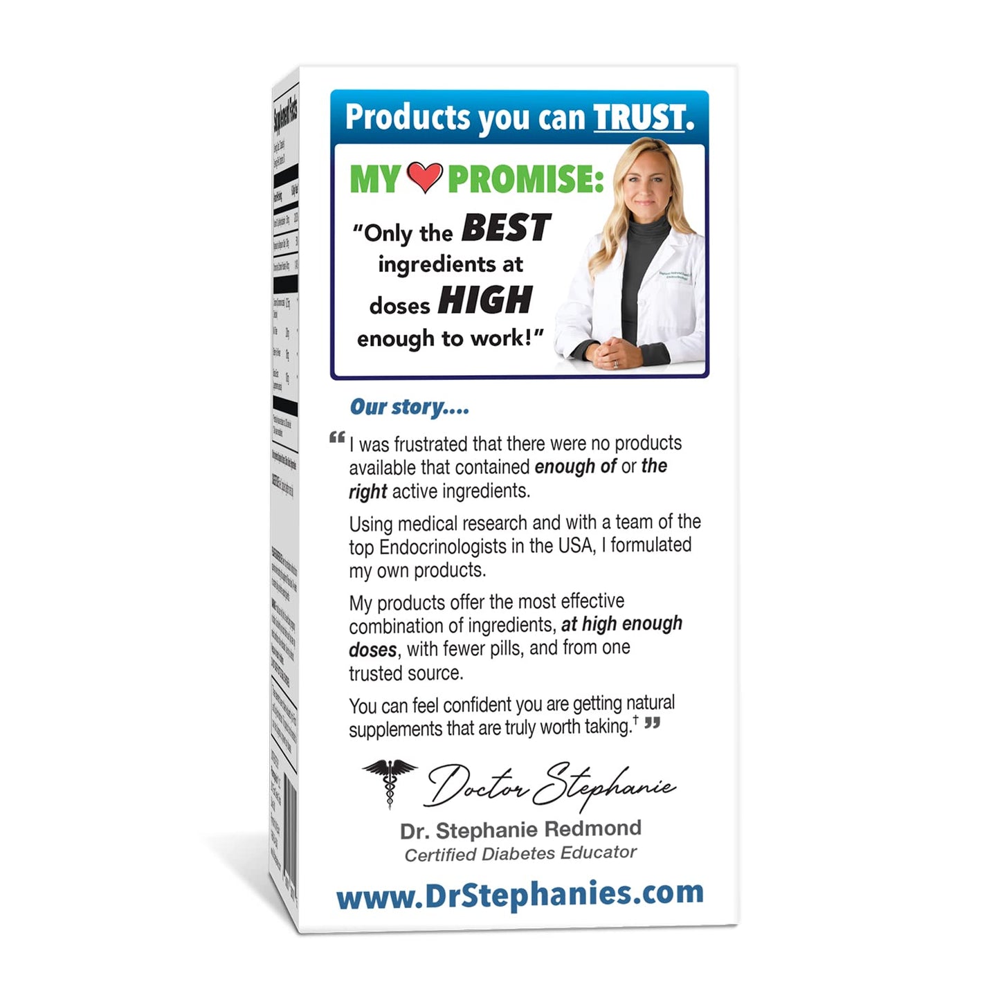 Pharmaganics Dr. Stephanie's Bundle Pack - 24 Hour Support + Carb & Sugar Blocker - Daily Supplement