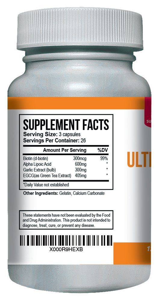 Ultimate PAGG Stack™ 4 Hour Body by Tim Ferriss - Policosanol, Alpha Lipoic Acid, Green Tea Flavonols, Garlic Extract