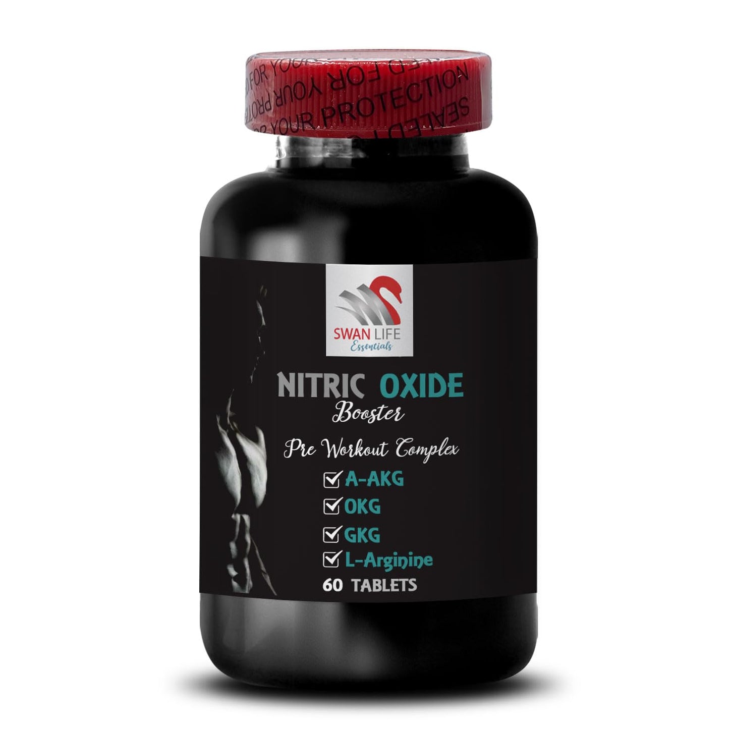 nitric oxide supplements for men - NITRIC OXIDE BOOSTER - muscle recovery, power boost, training blend, endurance support, energy booster, strength focus, performance formula 1 Bottle 60 Tablets