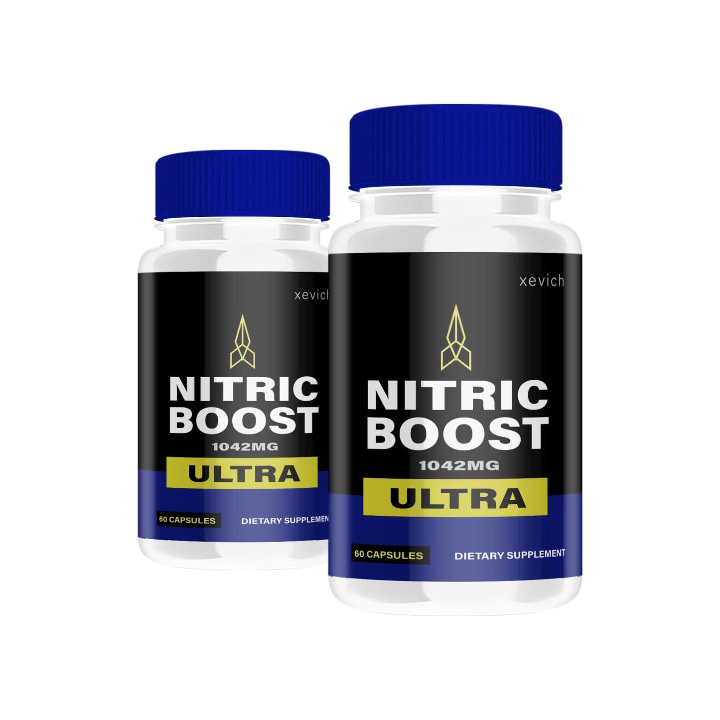 Xevich Nitric Boost - NitricBoost Mens Supplement (2 Pack, 120 Capsules)