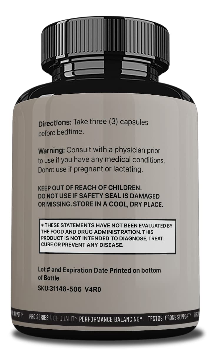 Testos Primel Advanced Formula, TestosPrimel for Muscles Strength, Testoprime, 180 Capsules, 2 Month Supply