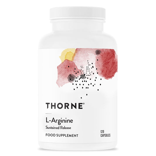 THORNE L-Arginine Sustained Release (Formerly Perfusia-SR) - Support Heart Function, Nitric Oxide Production, and Optimal Blood Flow* - 120 Capsules - 60 Servings