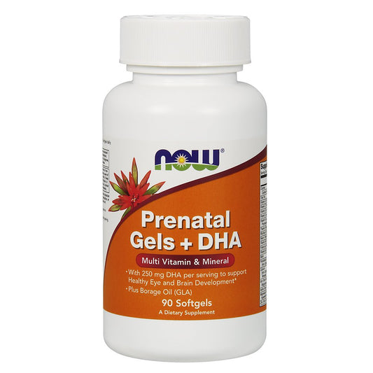 NOW Foods Pre-Natal Multivitamin w/ DHA Softgels,90 Count