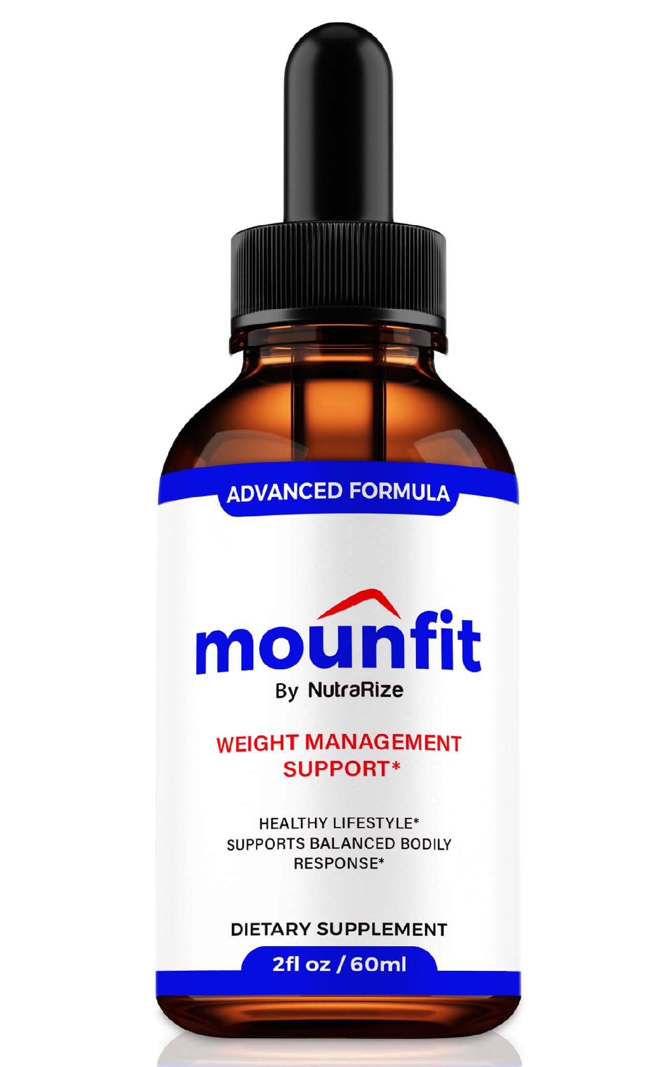 NutraRize Mounfit Drops, Official Moun Fit Liquid Droppers, All-Natural Liquid Formula to Support Healthy Lifestyle and Lasting Energy, Premium Mounfit Support Gotas Review (30 Servings)