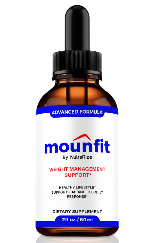 NutraRize Mounfit Drops, Official Moun Fit Liquid Droppers, All-Natural Liquid Formula to Support Healthy Lifestyle and Lasting Energy, Premium Mounfit Support Gotas Review (30 Servings)