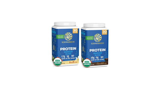 Vegan Organic Protein Powder Plant-Based Bundle - 2 Pack