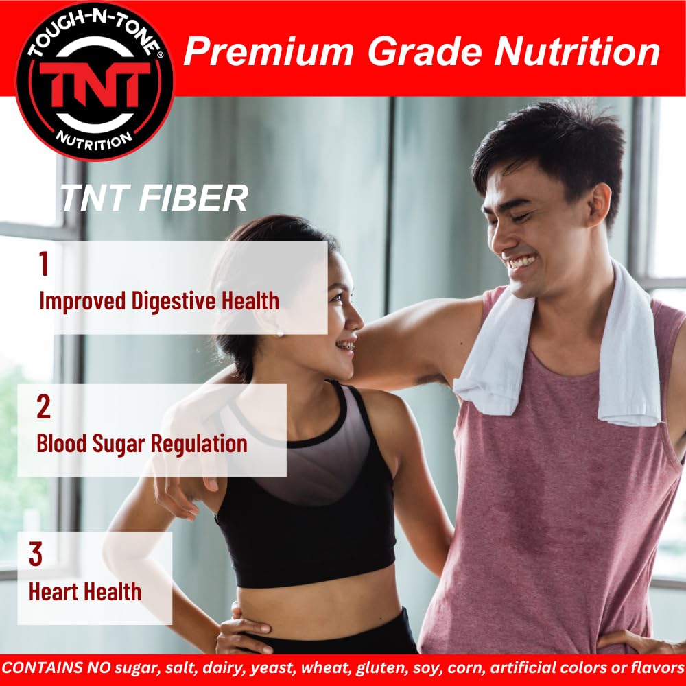 TOUGH-N-TONE ClearFiber™ Powder. A Soluble Dietary Fiber Using SunFiber® derived from Partially hydrolyzed guar Gum (PHGG). Tasteless, odorless, dissolves Completely, and Doesn't Thicken.