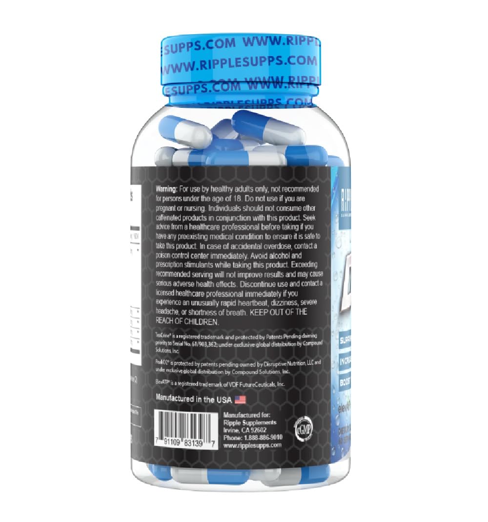 Ripple DRIP Metabolic Support & Energy Booster with Natural Wellness Ingredients