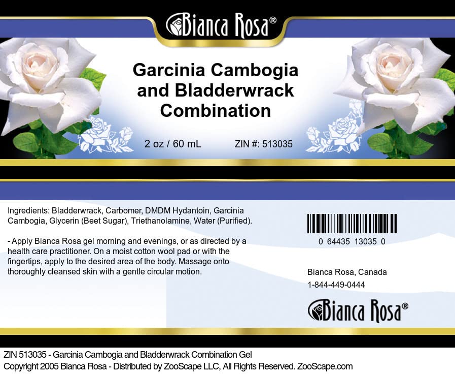 Garcinia Cambogia and Bladderwrack Combination Gel (2 oz, ZIN: 513035) - 3 Pack