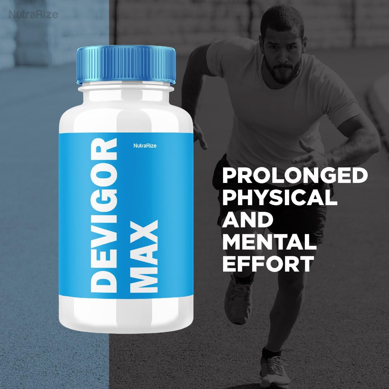 NutraRize Devigor Max - Devigor Max Pills for Man, Devigor Max Supplement to Promote Overall Male Well-Being, to Maintain a Healthy and Active Lifestyle, DevigorMax Men Reviews (60 Capsules)