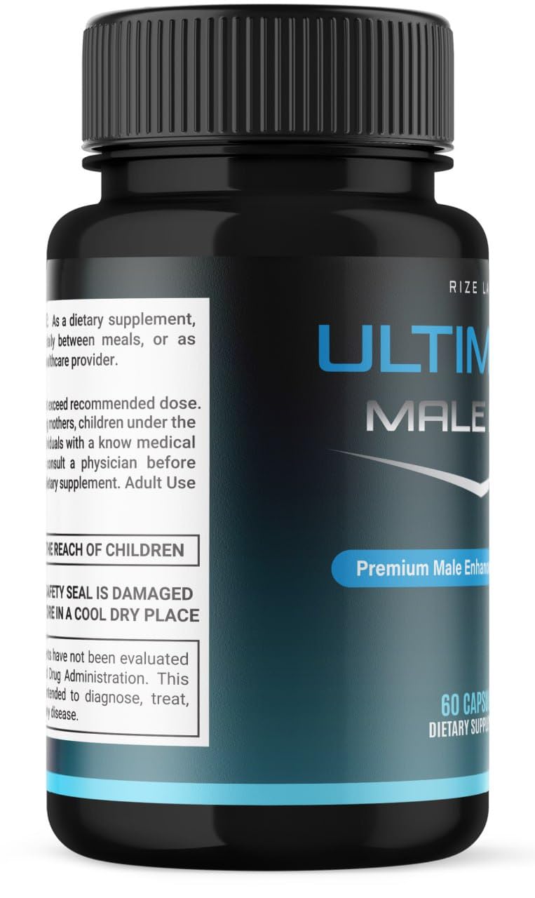 Ultimate Male Pro Capsules for Men, Ultimate Male Extreme Supplement,All-Natural Support for a Healthy Active Lifestyle, UltimateMalePro Reviews ((60 Capsules)