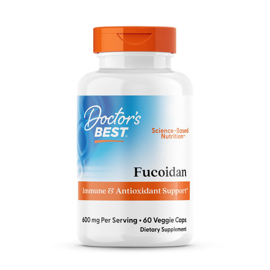 Doctor's Best Fucoidan 70%, Non-GMO, Vegan, Gluten Free, 60 Count