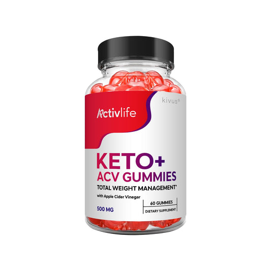 kivus Activlife Keto Gummies - Activlife Keto ACV Gummies (Single, 60 Gummies)