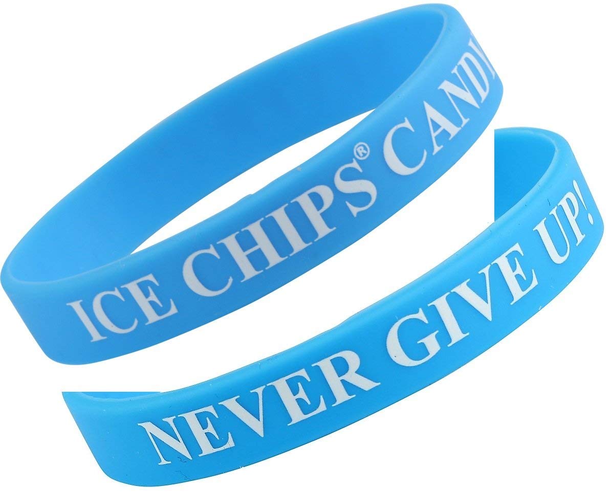 ICE CHIPS Xylitol Candy Tins Lemon 3 Pack  Includes BAND as shown
