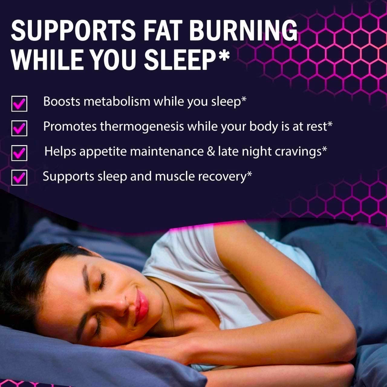 (2 Pack) Night Time Weight Loss Pills for Women - Advanced Weight Loss Supplement - Fat Burners for Women - Diet Pills That Work Fast - Belly Fat Burner - Appetite Suppressant - Made in USA