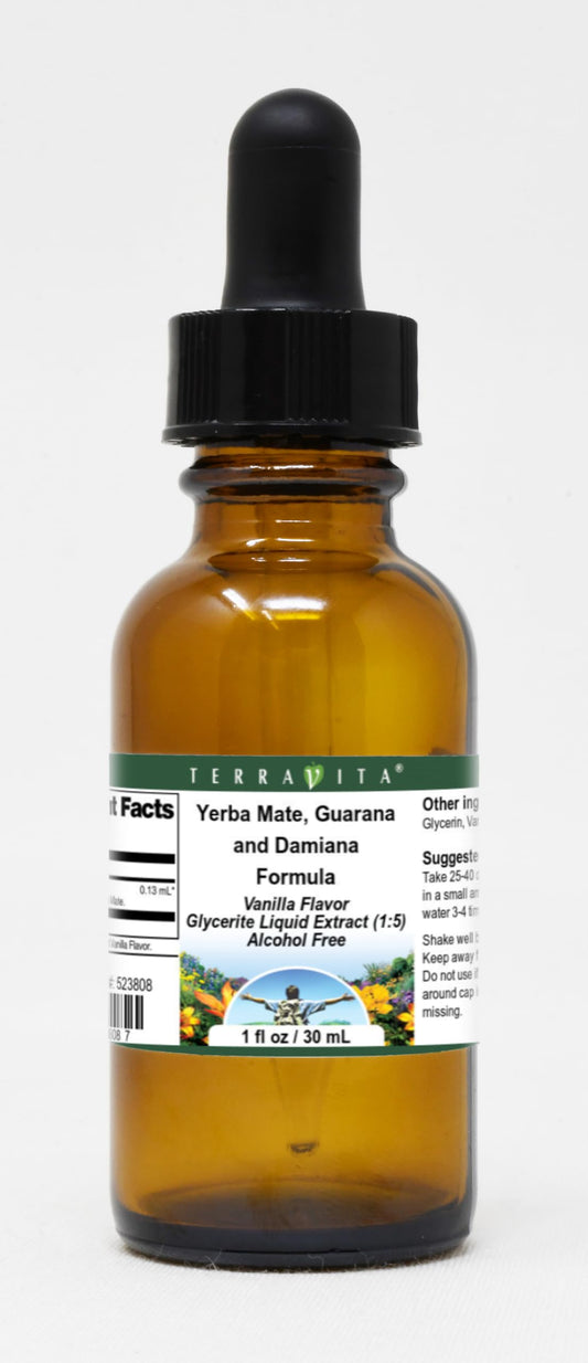 Terravita Slimming Formula Glycerite Liquid Extract (1:5) - Vanilla Flavored (1 oz, ZIN: 523808) - 3 Pack