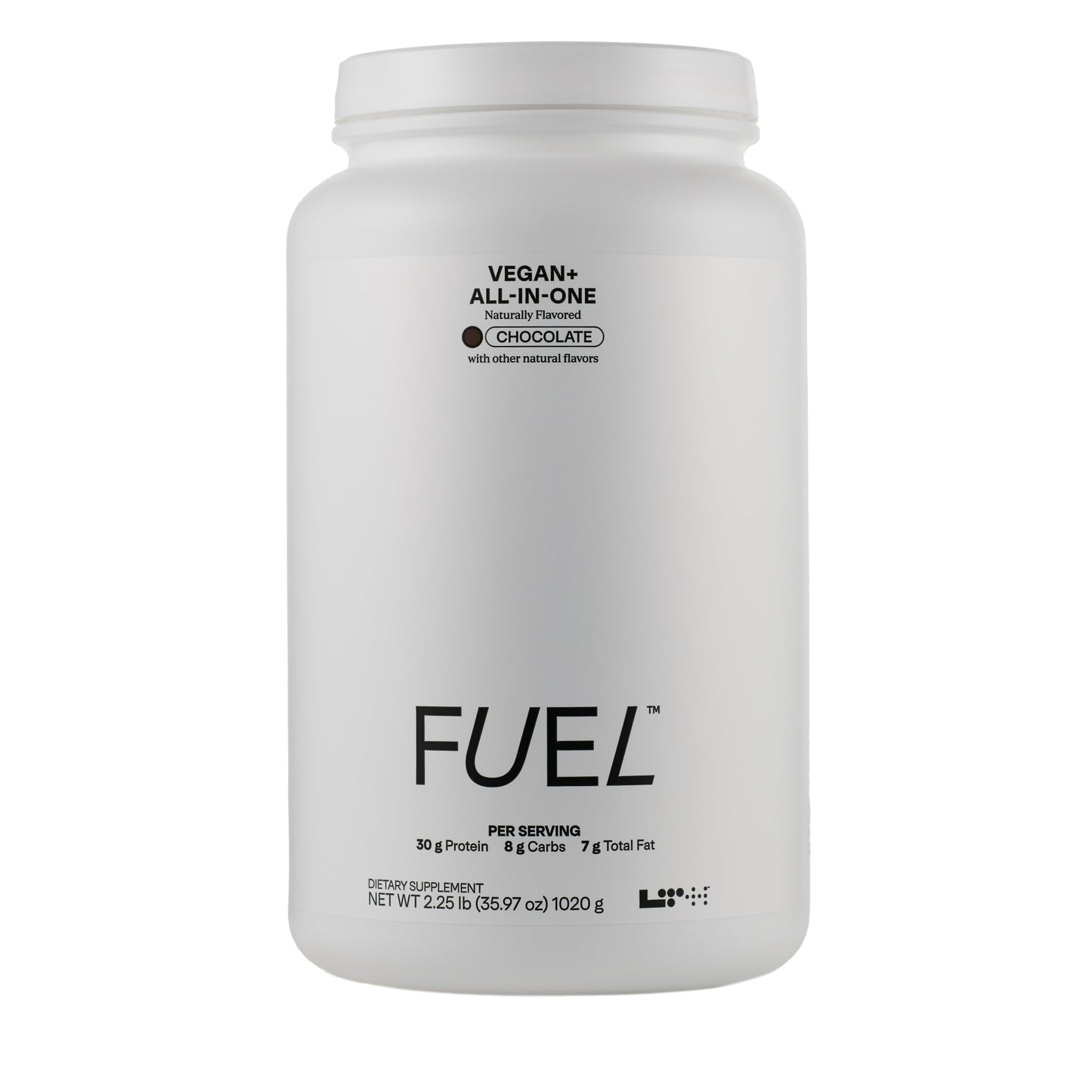 LTH Fuel Vegan & All-in-One - 30g Protein per Serving - Plant-Based Protein Meal Replacement - Vitamins, Minerals, Digestive Enzymes & Probiotics - Meal Supplement - Chocolate, 20 Servings