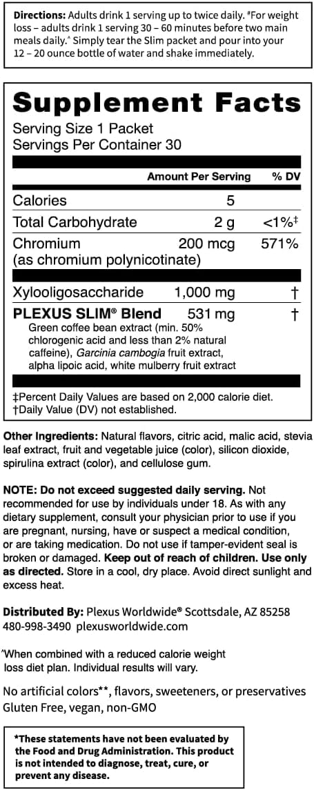 Plexus Slim MicroBiome Black Cherry Lime Blossom, 1, 4.0 Ounce (2 Pack)
