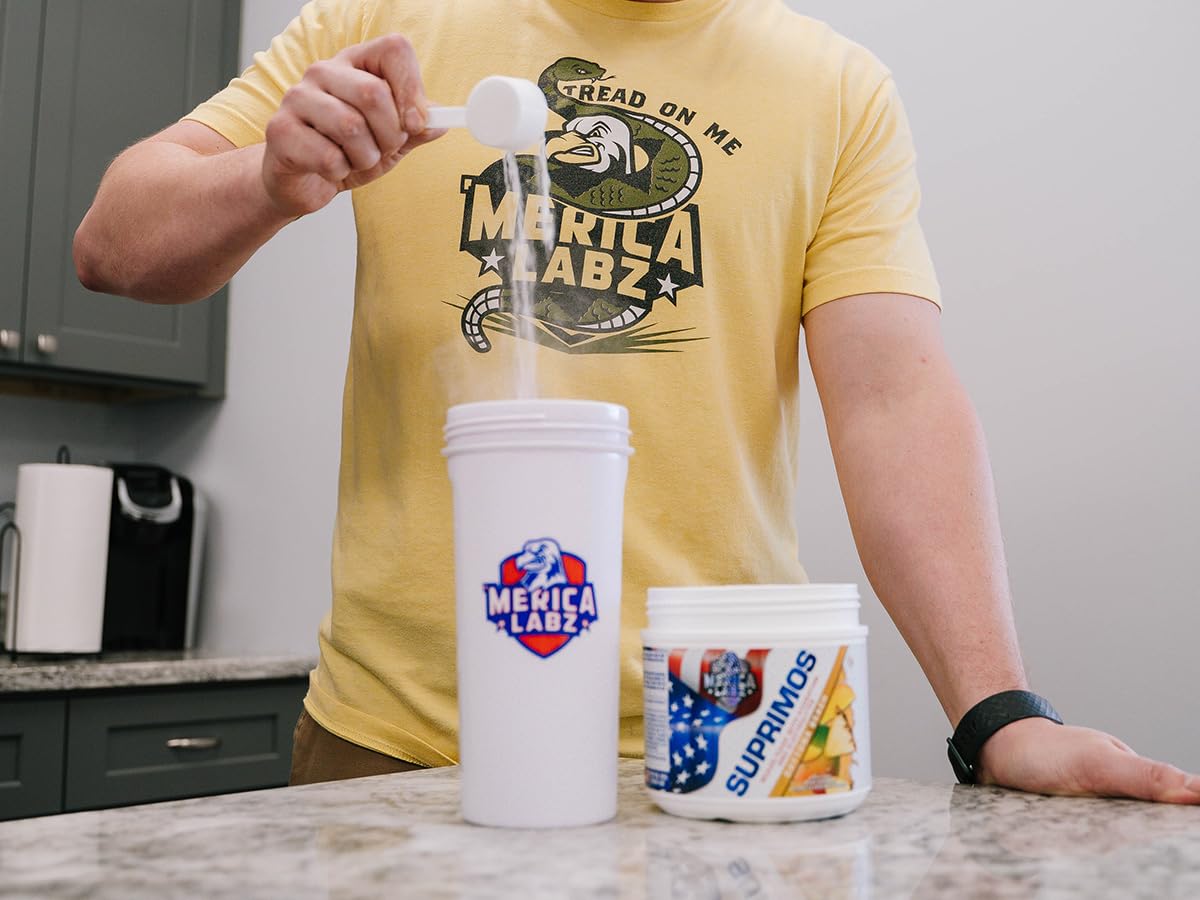 'Merica Labz Suprimos BCAA/EAA Supplement with Eletrolytes for Maximum Performance and Endurance 30 Servings (19th Hole)