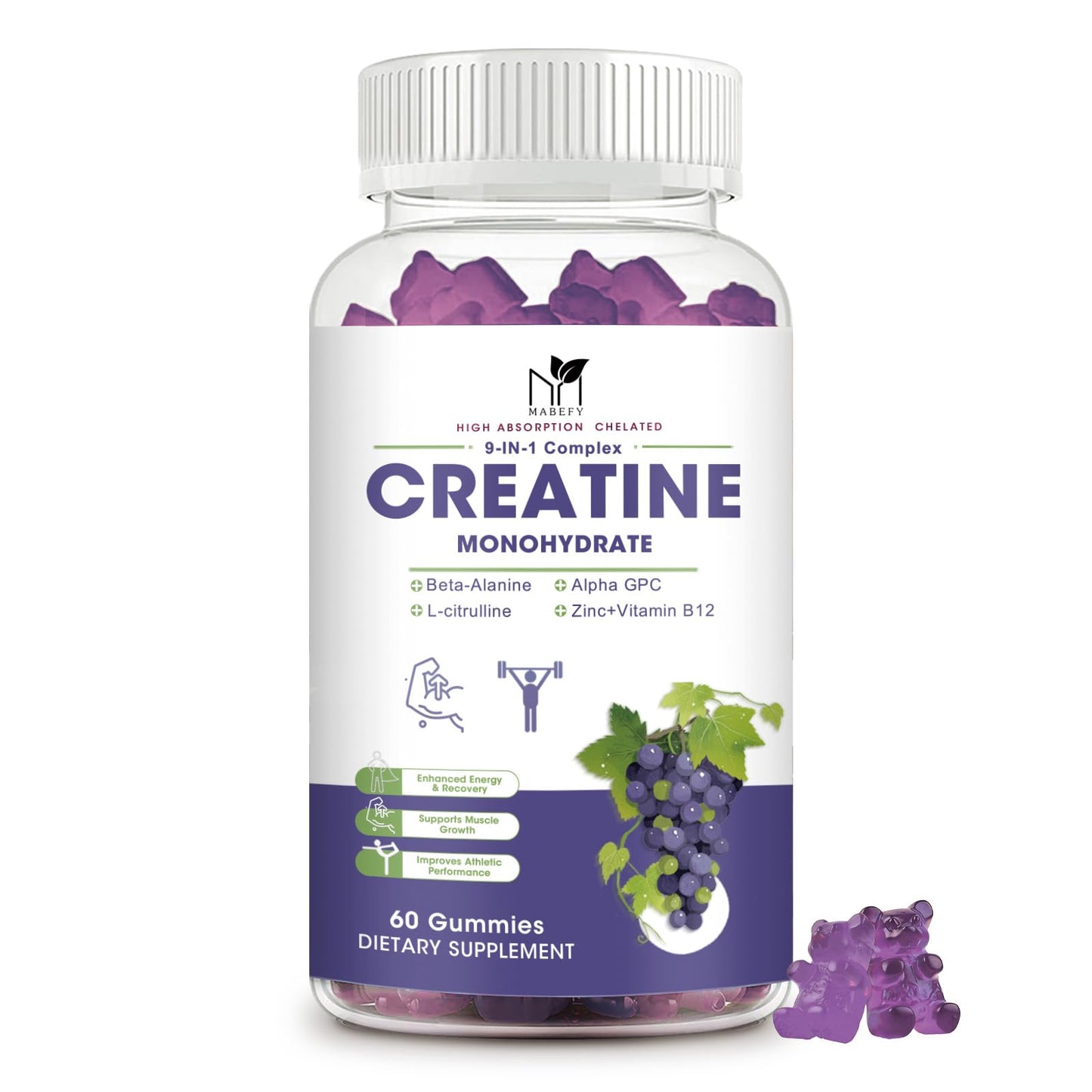 MABEFY Creatine Monohydrate Gummies