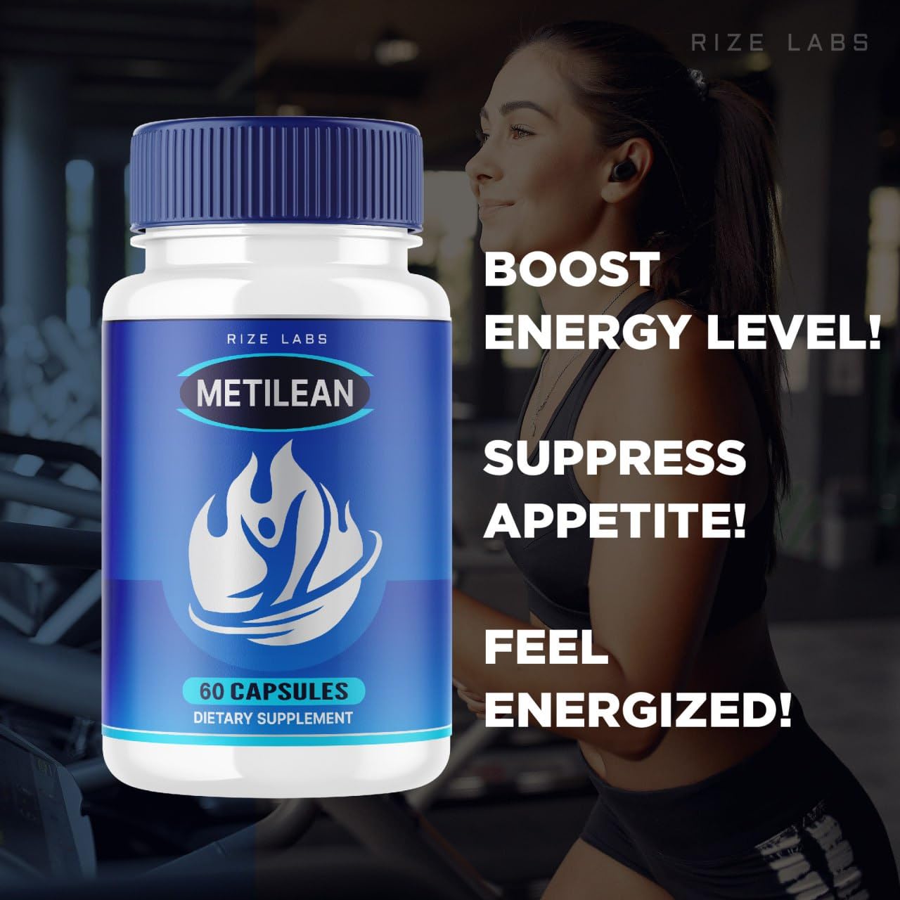 Metilean Weight Loss Supplement, Metilean Diteary Pills to Melt Stubborn Belly Fat, Metilean Advanced Formula to Lose Pounds, Metilean Pastillas Reviews (60 Capsules)