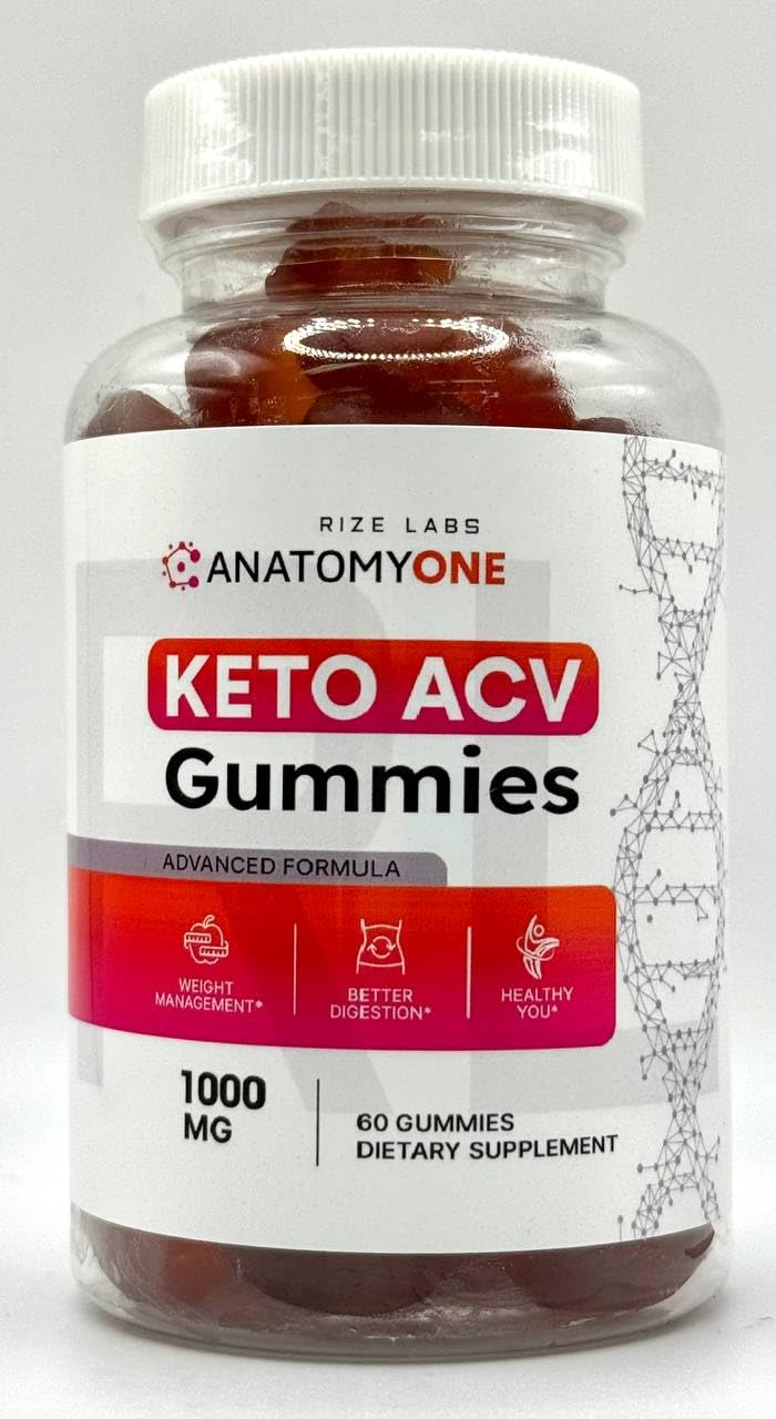 rize labs - AnatomyOne Keto ACV Gummies Advanced Weight Loss Support with Apple Cider Vinegar Supplement Belly Fat Premium Gomitas (300 Gummies)