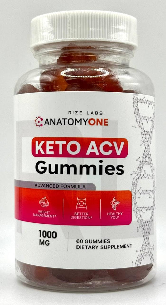 rize labs - AnatomyOne Keto ACV Gummies Advanced Weight Loss Support with Apple Cider Vinegar Supplement Belly Fat Premium Gomitas (300 Gummies)