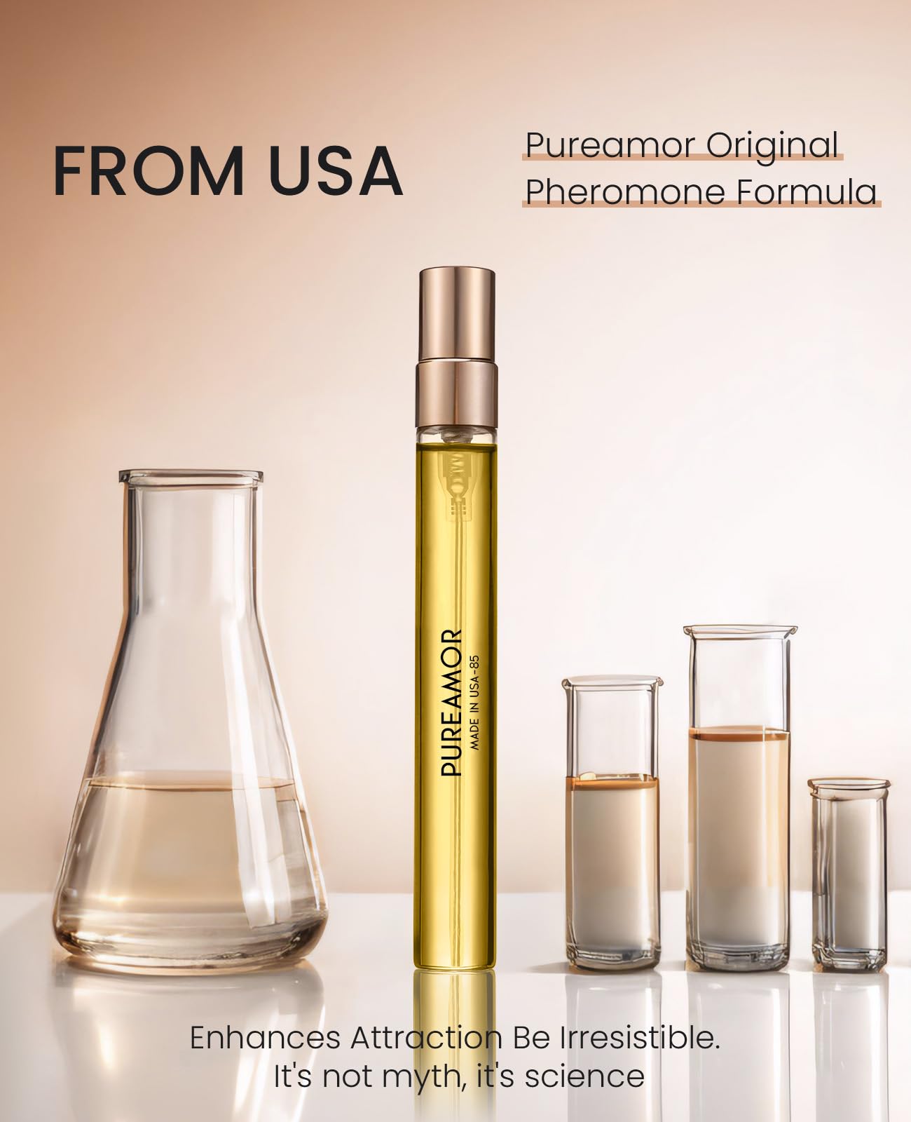 Pheromones Perfumes for Women & Men, No. 54 Vanilla Cream Fragrances, Vanilla Perfume,Enhanced Scents Pheromone Perfume Oil,Pheromone Cologne for Men&Women, 0.34 fl.oz/10ml Travel Size Perfume Spray