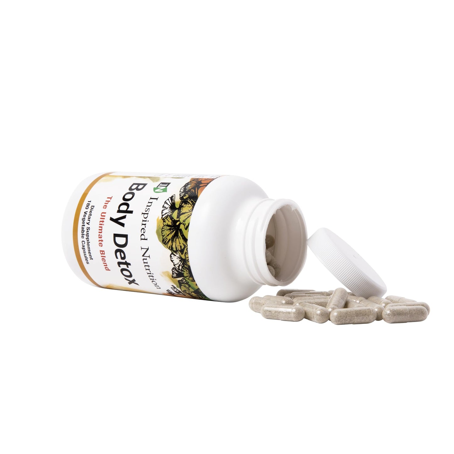Inspired Nutrition Body Detox - Detox and Liver Support - 180 Capsules
