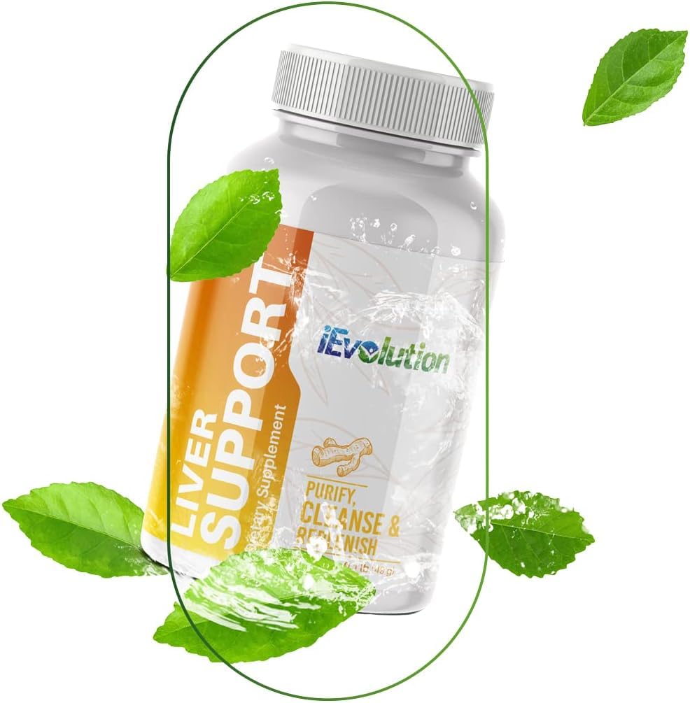 iEvolution 7D-Challenge Detox Kit, 3-Item Set - Liver-D & Colon-D, Natural Ingredients for Complete Liver and Colon Cleanse & Repair