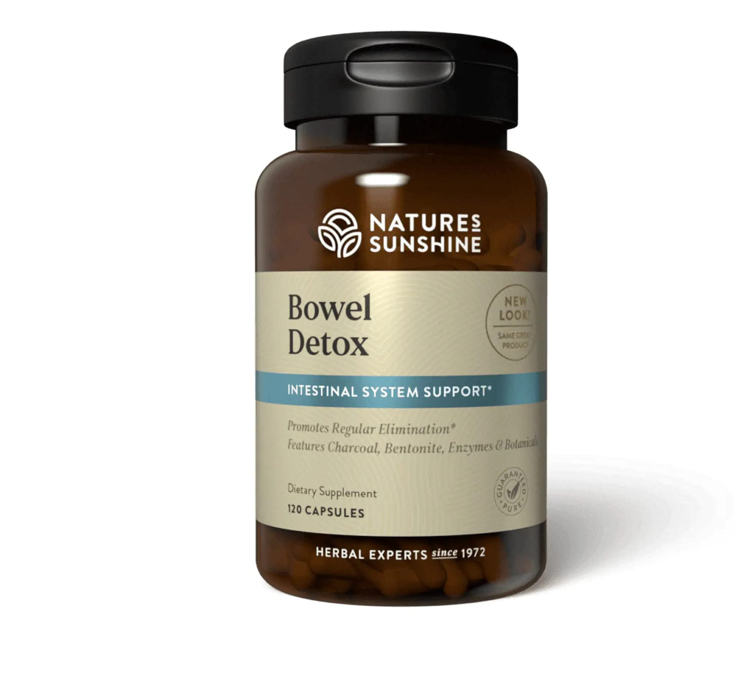Nature's Sunshine Bowel Detox, 120 Capsules | Colon Cleanse Detox Supplement to Promote Regular Elimination and Cleansing of the Digestive System