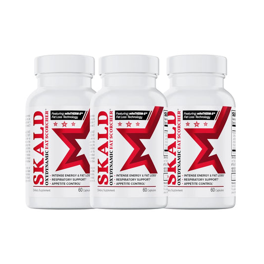 BELDT Labs Skald Oxydynamic Fat Scorcher - for Weight Loss - Thermogenic Fat Burner 3-Pack