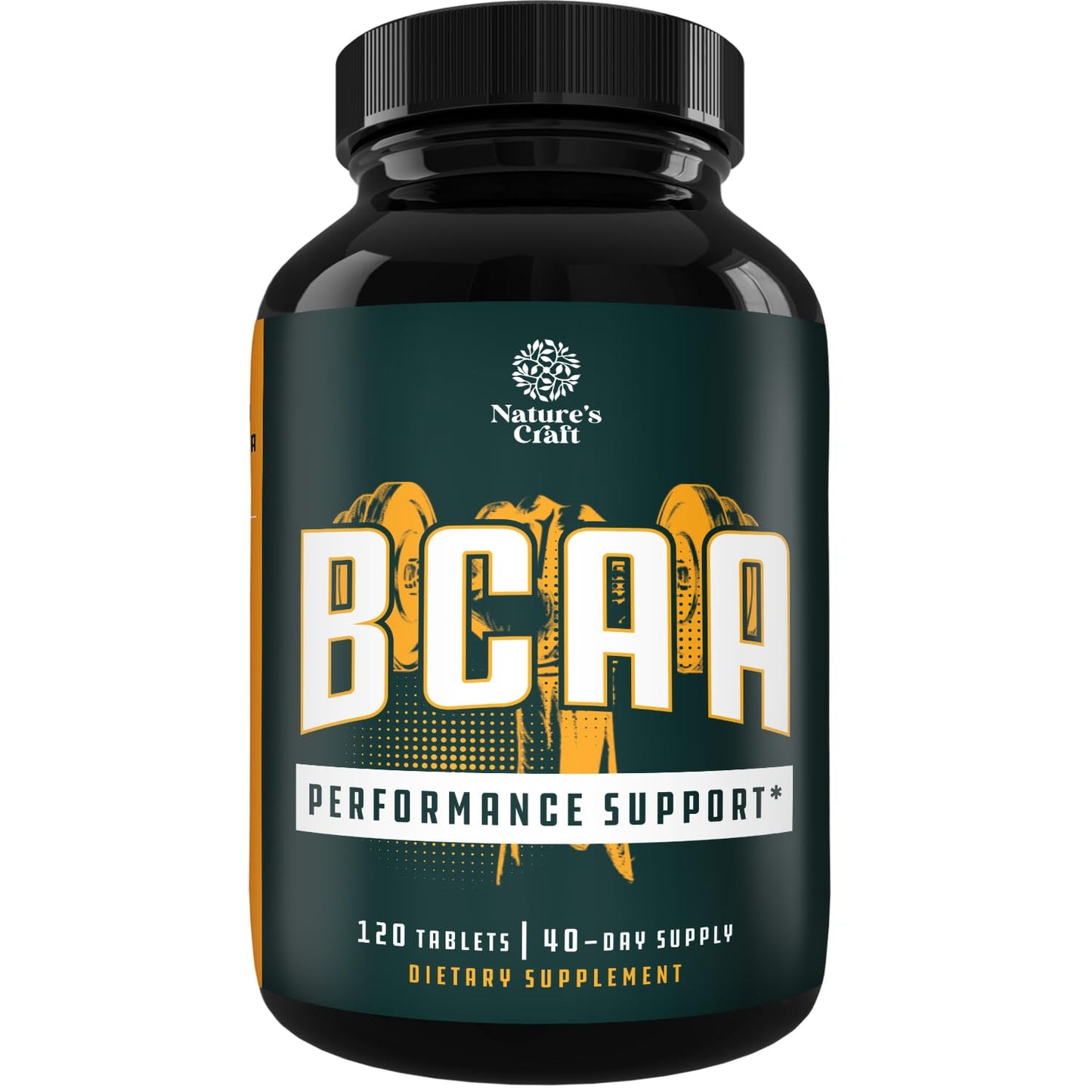 Branch Chain Amino Acids Supplement - Vegan BCAA Tablets Post Workout Muscle Recovery and Muscle Growth Support - Branched Chain Amino Acids Supplement for Men and Womens Workout Recovery 120 Count