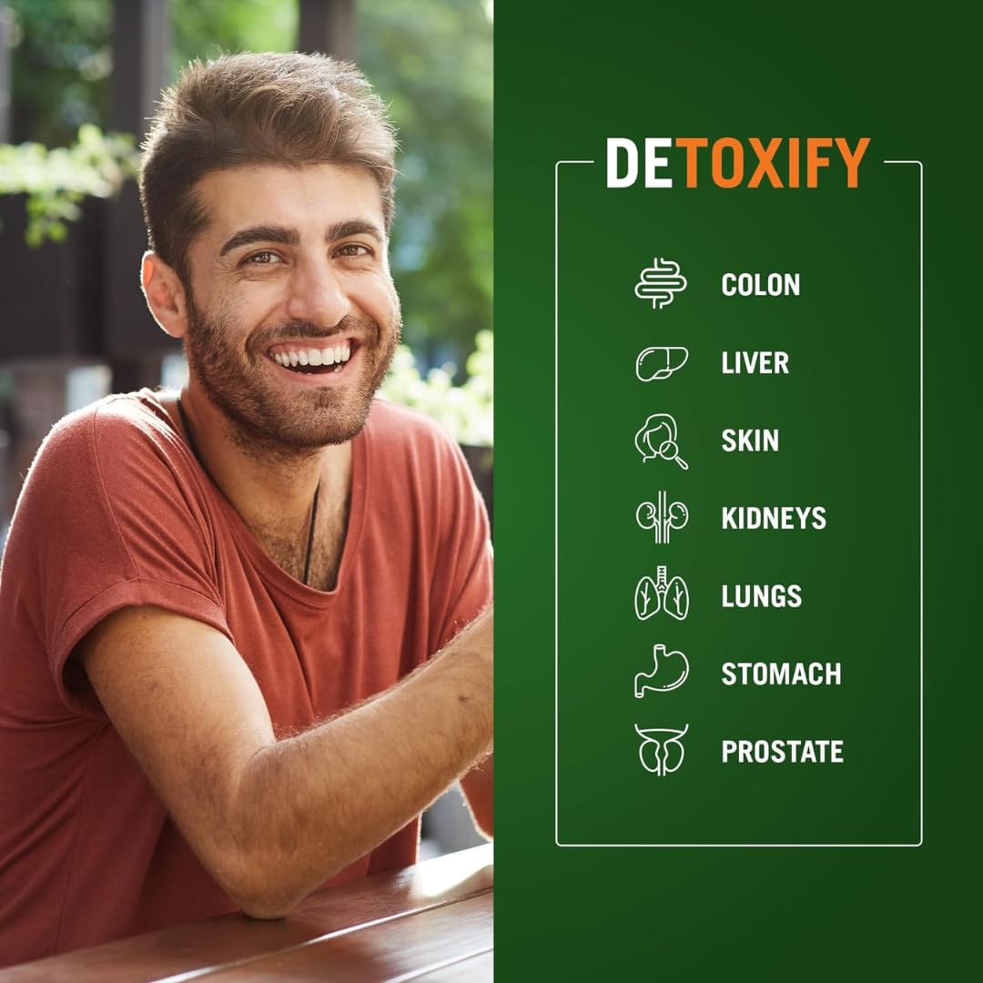 CenturySystemsBrand The Cleaner Detox, 104 Vegetarian Capsules(2 Pack), Powerful 14-Day Complete Internal Cleansing Formula for Men, Support Digestive Health, Powerful, Comfortable