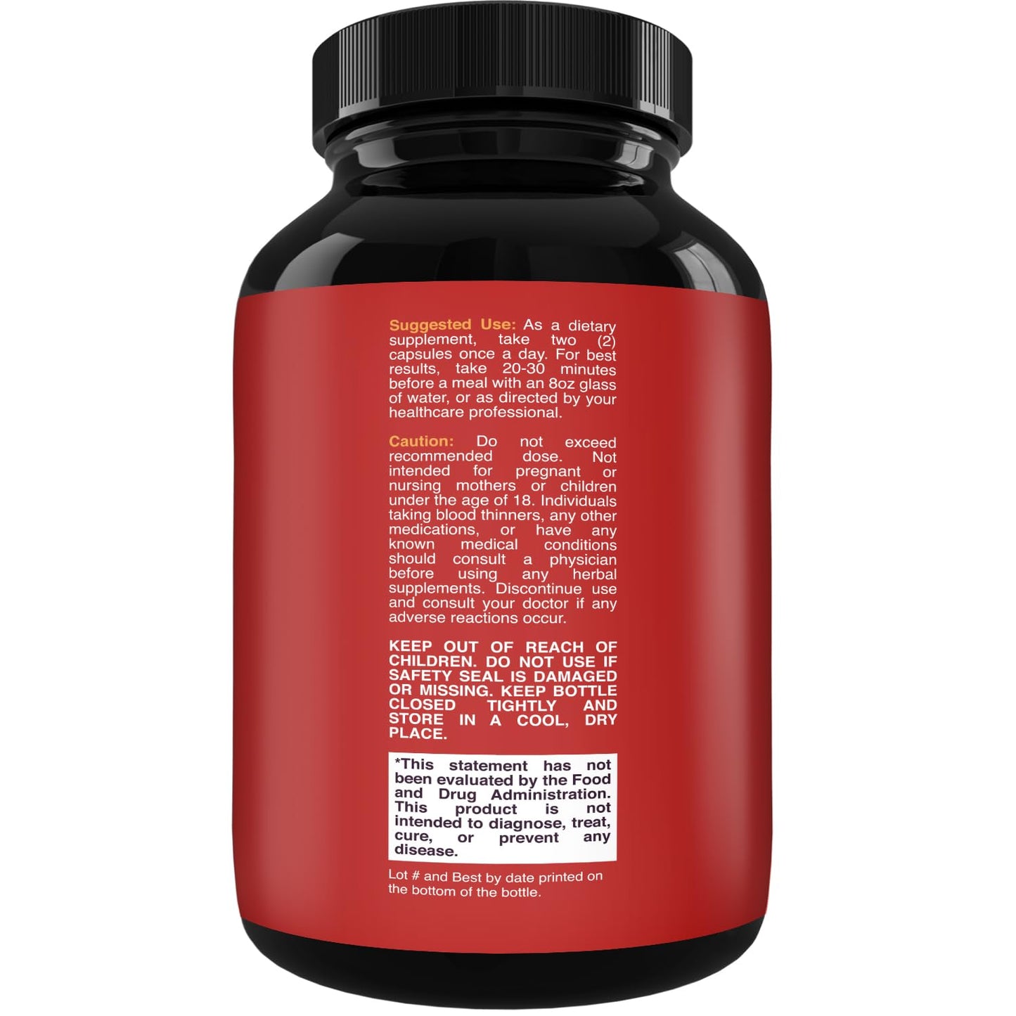 Strong Garcinia Cambogia Extract Capsules with 60% HCA - Non-Stimulant Garcinia Cambogia Weight Loss Supplement with Hydroxycitric Acid & Chromium for Balance, Energy & Metabolism Support - 60 Count