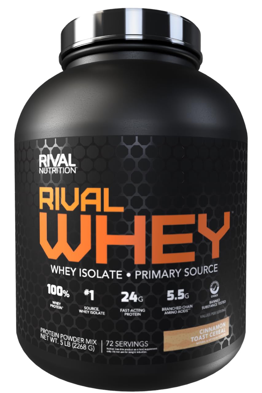 Rival Nutrition Rival Whey - Cinnamon Toast Cereal,5lbs