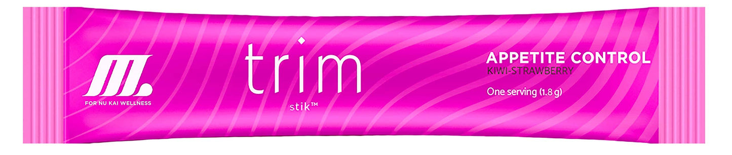 Nu Kai Wellness Trim Stick with Gift, 30 ct.- up to 60 Servings - Delicious Kiwi Strawberry Beverage - Low-Calorie - Formerly Slim Stix