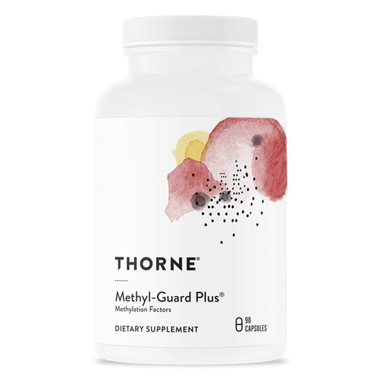 THORNE Methyl-Guard Plus - Active folate (5-MTHF) with Vitamins B2, B6 & B12 - Supports methylation & Healthy Level of homocysteine* - Gluten, Dairy & Soy-Free - 90 Capsules
