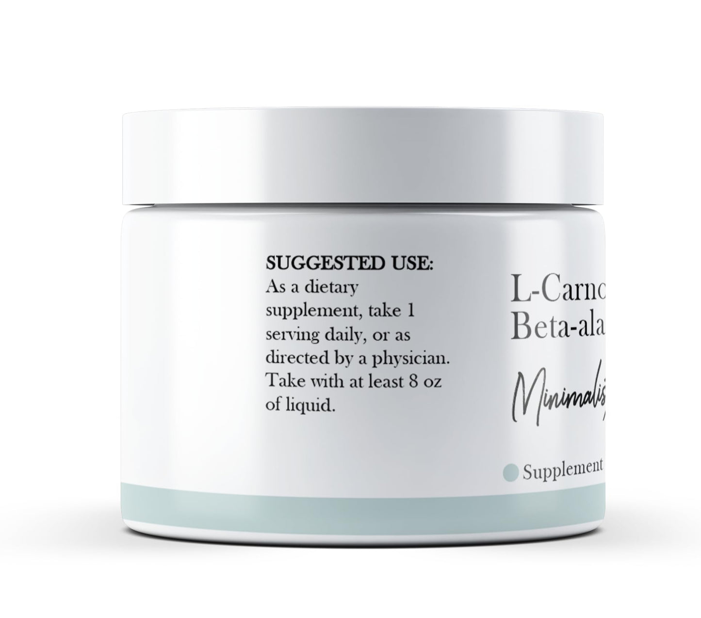 Minimalist L-Carnosine Powder (1.6 oz) No Additives or Fillers, Dietary Supplement, Beta-alanyl-L-histidine