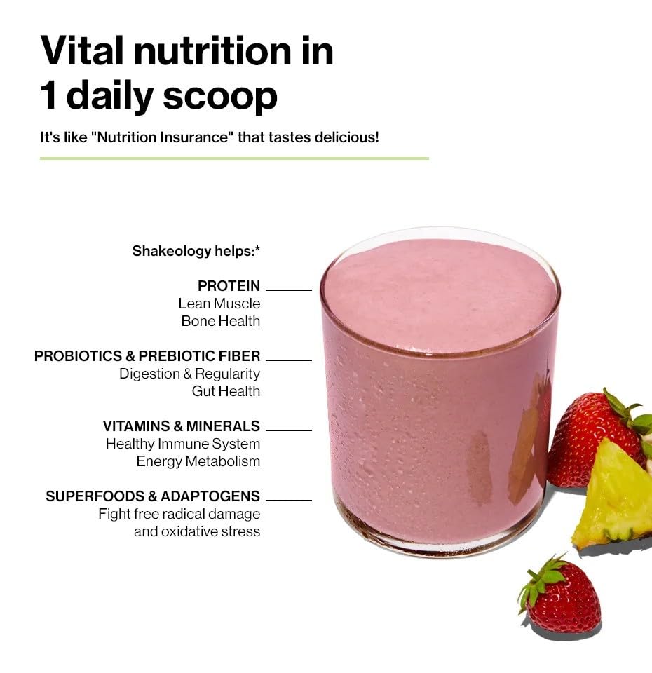 Shakeology 0g Added Sugar Sampler Pack Vegan & Whey Protein Powder, Gluten Free Superfood Protein Shake with Supergreens, Probiotics for Gut Health, Adaptogens, Vitamins, 16g Protein per Serving
