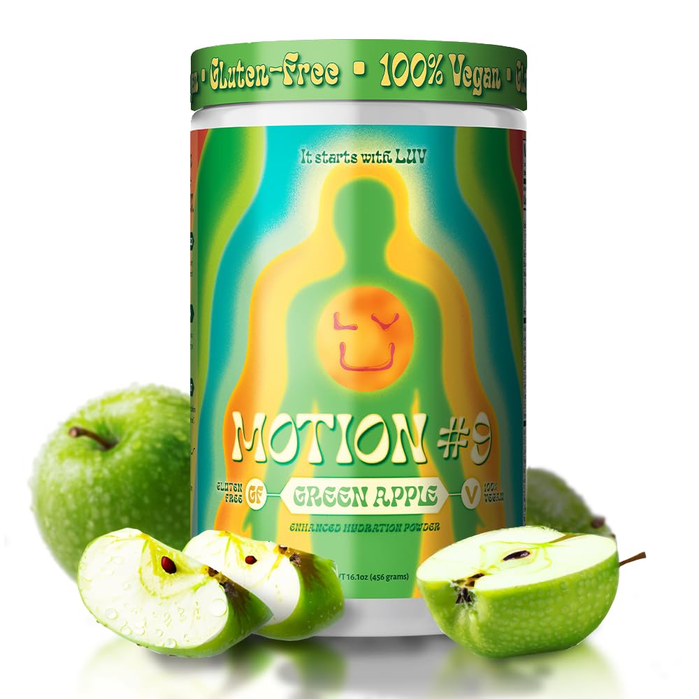 LUV Motion #9 Enhanced Hydration- Electrolyte Powder- BCAA Powder