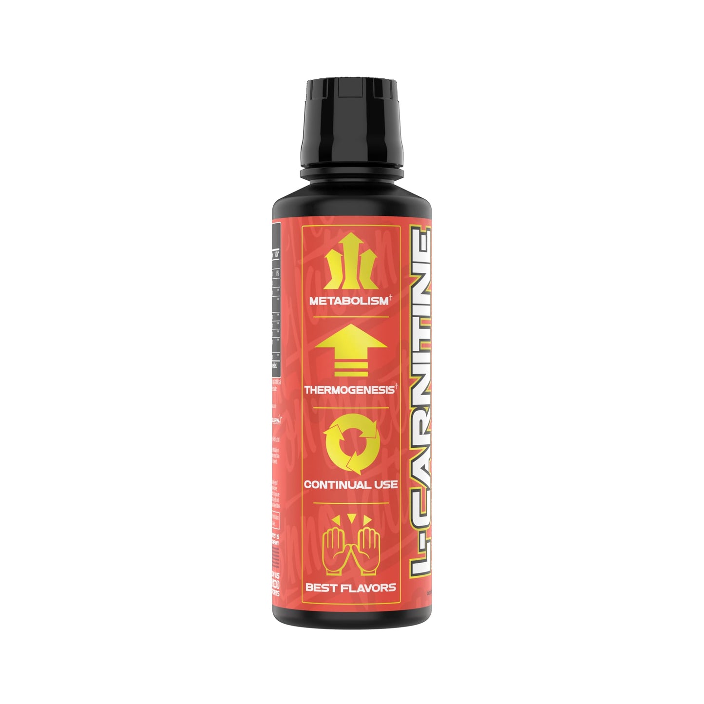 VMI Sports L-Carnitine 1500 Heat Stimulant Free Thermogenic Metabolic Support & Fat Loss for Men & Women | 1500mg L-Carnitine | Convenient Liquid (Peach Mango)