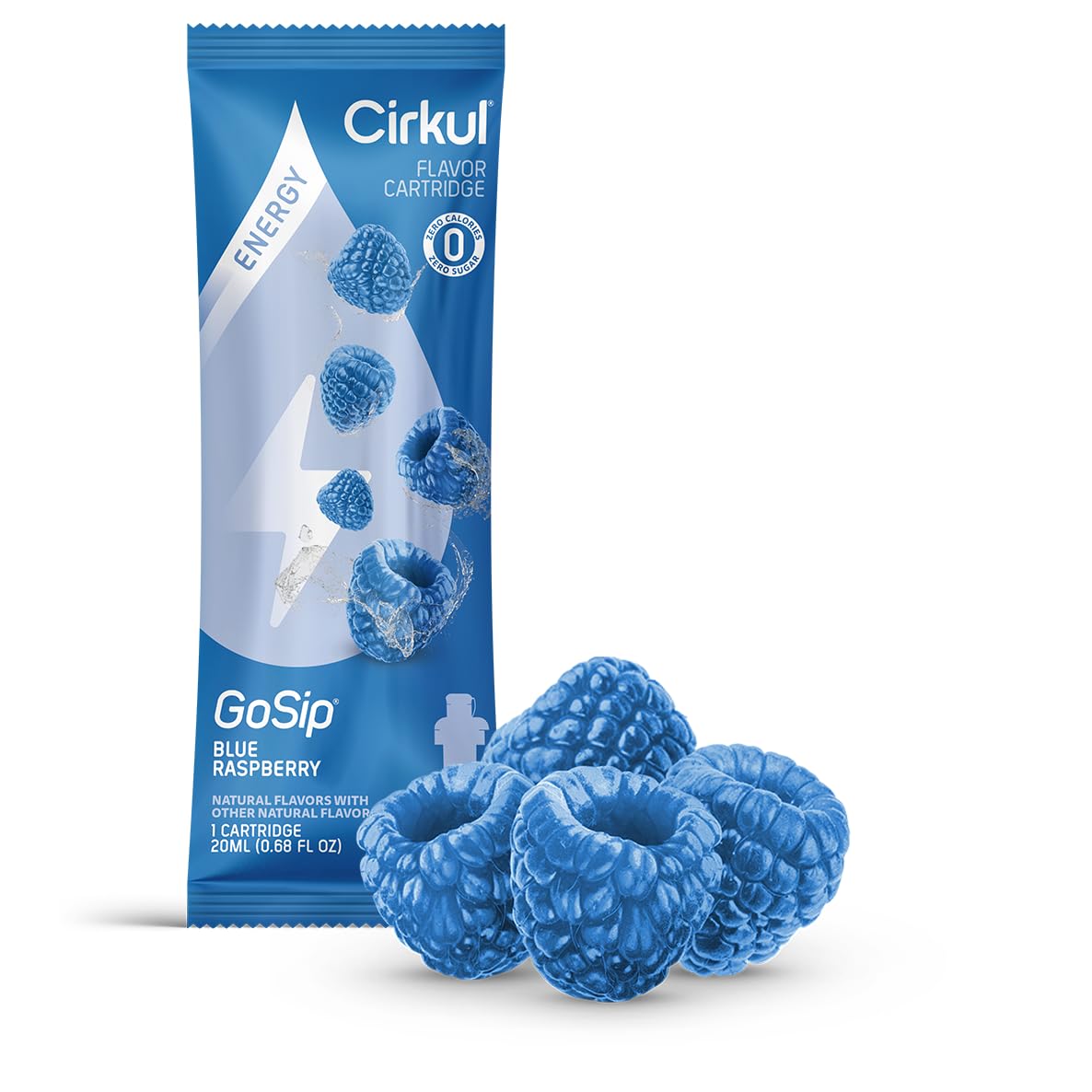 Cirkul Hydrate Flavor Cartridges Energy Drink Mix Assorted Variety Pack 6 Pack