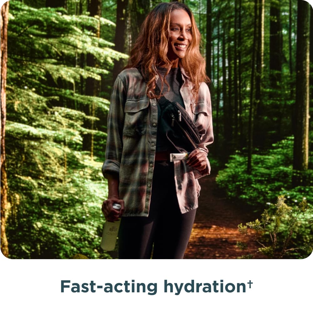 Ancient Nutrition Rapid Hydration Powder, Lemon Lime, Electrolytes from Natural Sea Salts and Red Marine Algae, Supports Rapid Body Hydration and Cellular Health, 15 Servings