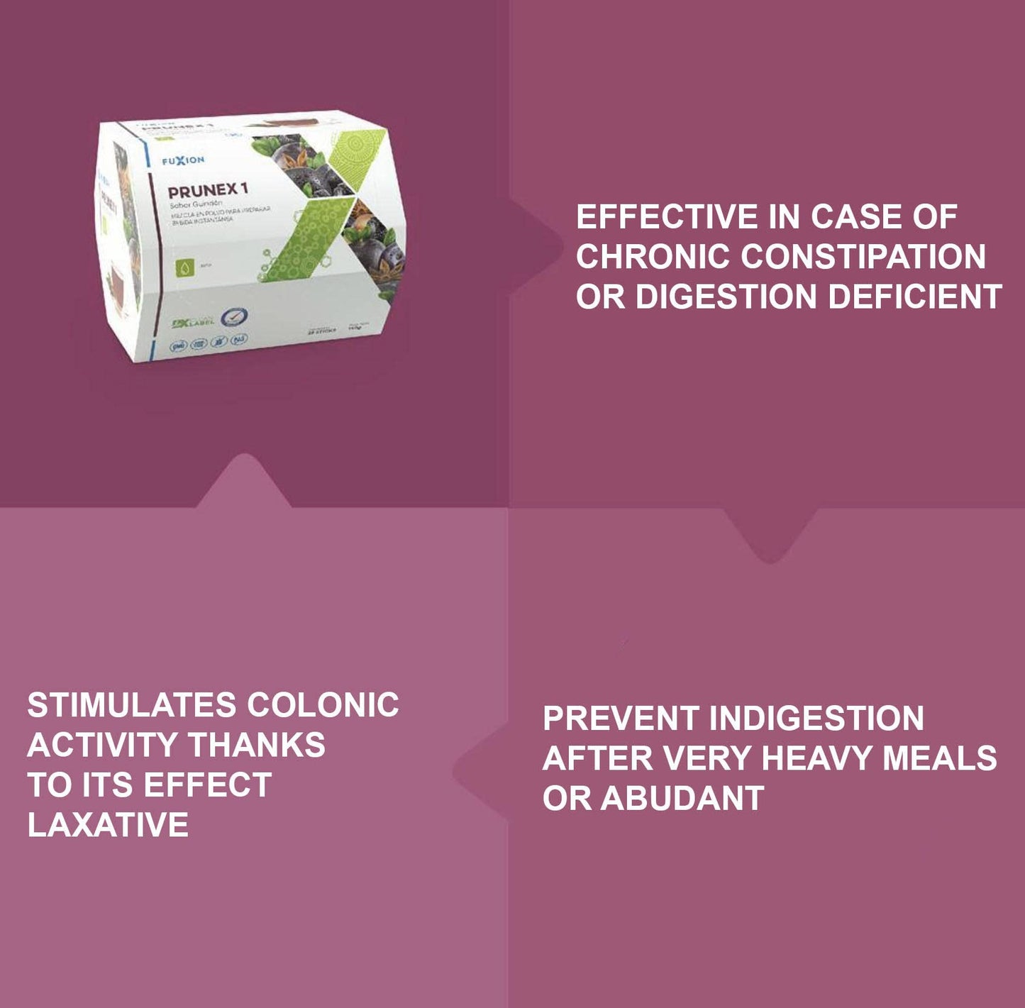 7-Day Challenge to Detox and Cleanse Your Colon-Prunex1 by Fuxion.(Packaging of The 20 oz Shaker Bottle May Vary)