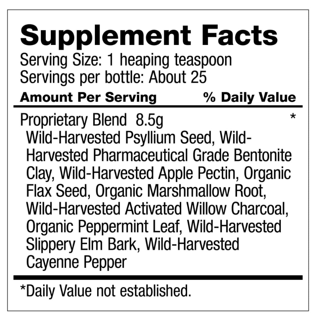 Dr. Schulze's | Intestinal Formula #2 | Herbal Colon Cleanse Formula | Natural Detox Powder| Dietary Supplement | Remove Excess Waste, Poisons & Build-Up | Gastroenteric Vacuum | 8 Oz. Jar (2 Pack)