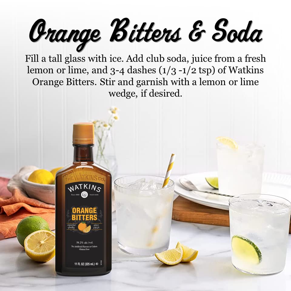 Watkins Orange Cocktail Bitters 11 oz