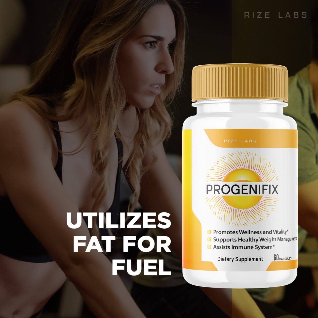 rize labs (2 Pack) Progenifix Weight Loss Supplement, Progenifix Capsules Total Body Wellness, Progenifix Healthy Lifestyle for Happier Life, Progenifix Reviews (120 Capsules)