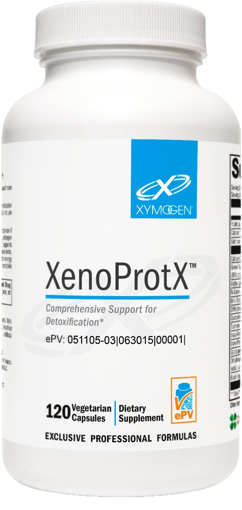 XYMOGEN XenoProtX - Supports Healthy Estrogen Metabolism + Xenoestrogens Detox - DIM, NAC, Calcium D-Glucarate + Phytonutrients Supplements to Support Liver Detox + Liver Health (120 Capsules)